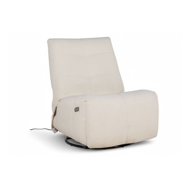 Elektrische draaifauteuil NELLY - Crème
