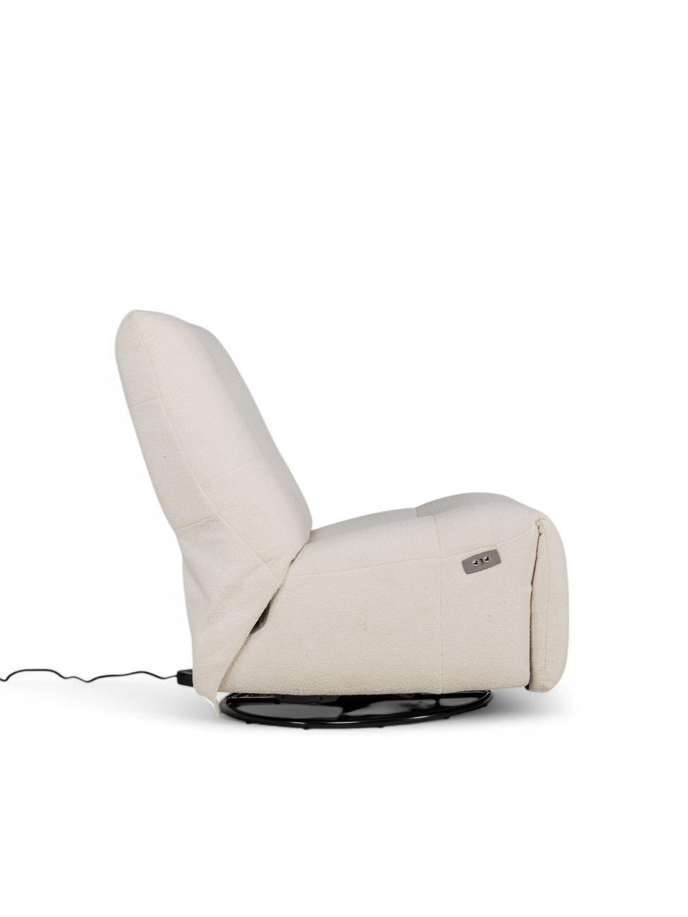 Elektrische draaifauteuil NELLY - Crème HTL-157-000011-FAB-VIS102