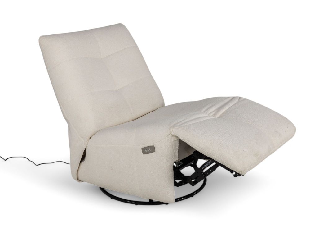 Elektrische draaifauteuil NELLY - Crème HTL-157-000011-FAB-VIS102