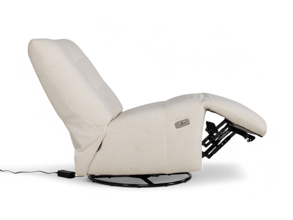 Elektrische draaifauteuil NELLY - Crème HTL-157-000011-FAB-VIS102