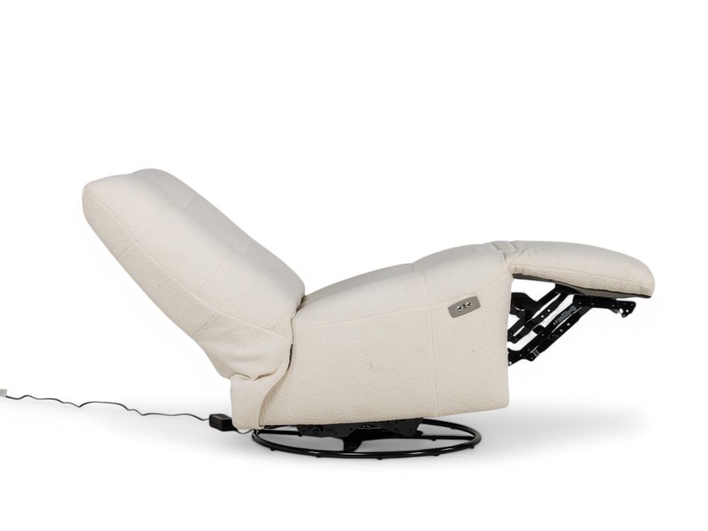 Elektrische draaifauteuil NELLY - Crème HTL-157-000011-FAB-VIS102