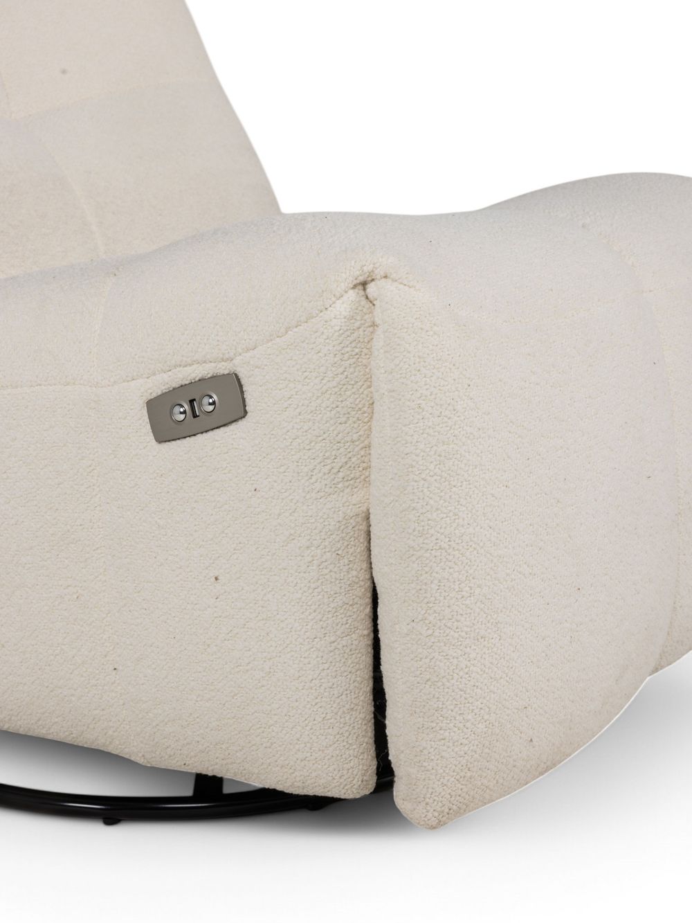 Elektrische draaifauteuil NELLY - Crème HTL-157-000011-FAB-VIS102