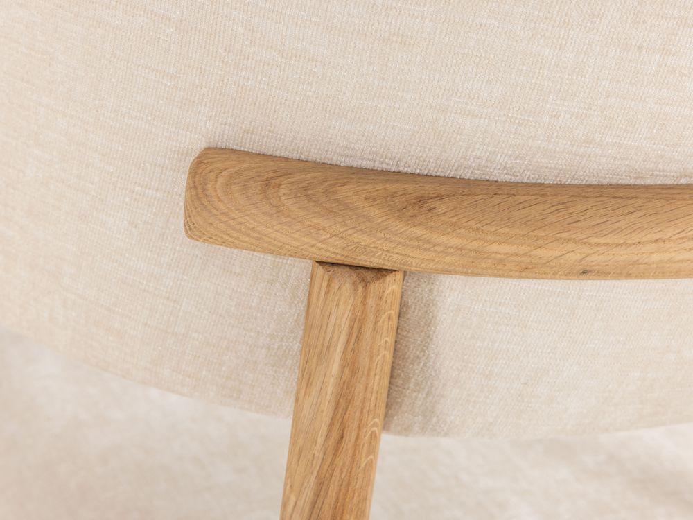 Eetkamerstoel ISU - Naturel eikenhout CRE-5-000002-2-N903