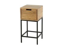 Nachttafel FLAT - Massief Acaciahout ZLS 2108-15