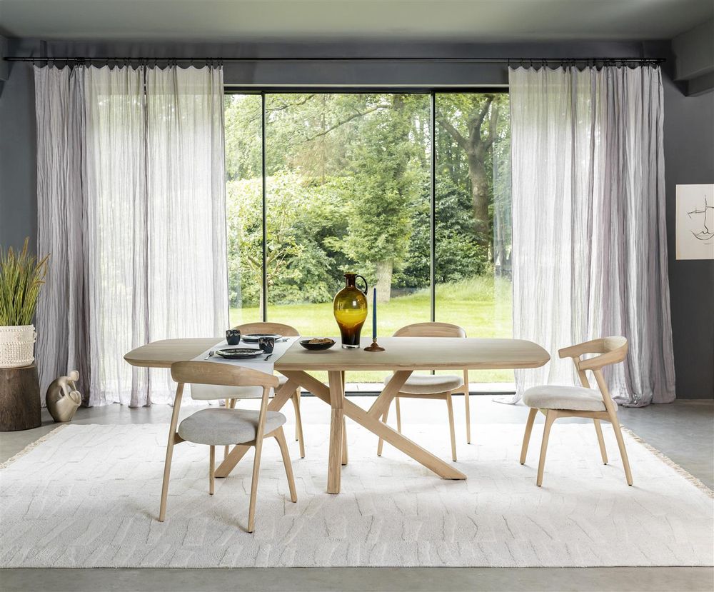 Eetkamertafel SHIMLA - Naturel HEH 51923NAT