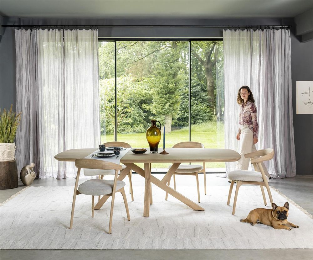 Eetkamertafel SHIMLA - Naturel HEH 51923NAT