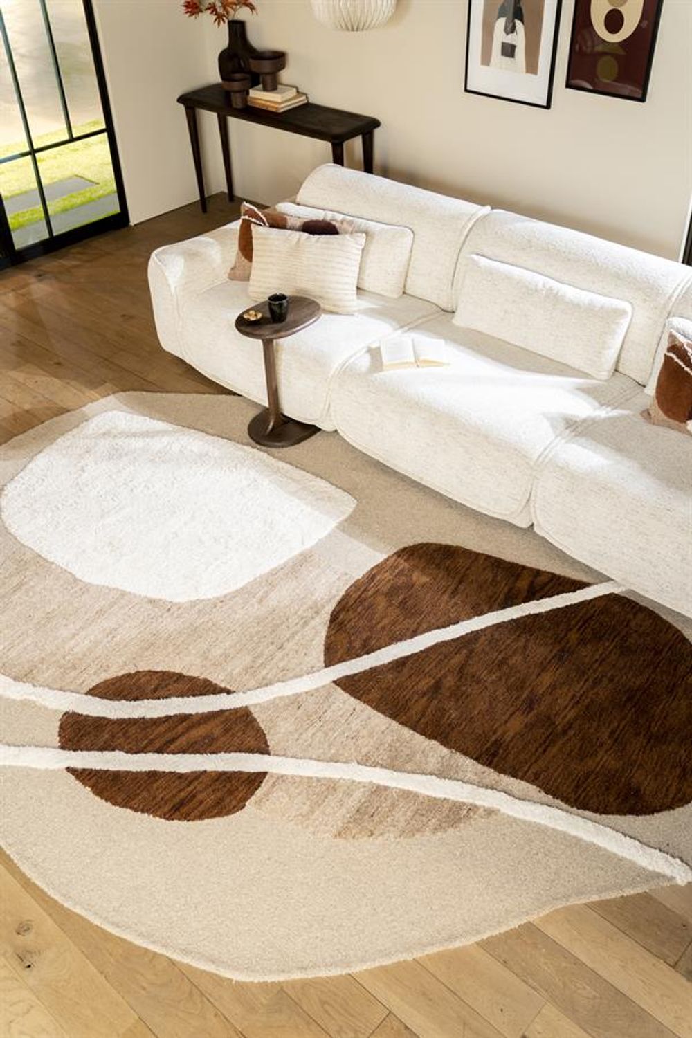Tapijt OGANI - Beige/Bruin BBO 240039
