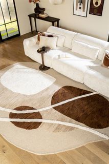 Tapijt OGANI - Beige/Bruin BBO 240039