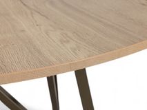 Eetkamertafel WACKO - Naturel / Brons PFT-221-000018-EPA83MHA84