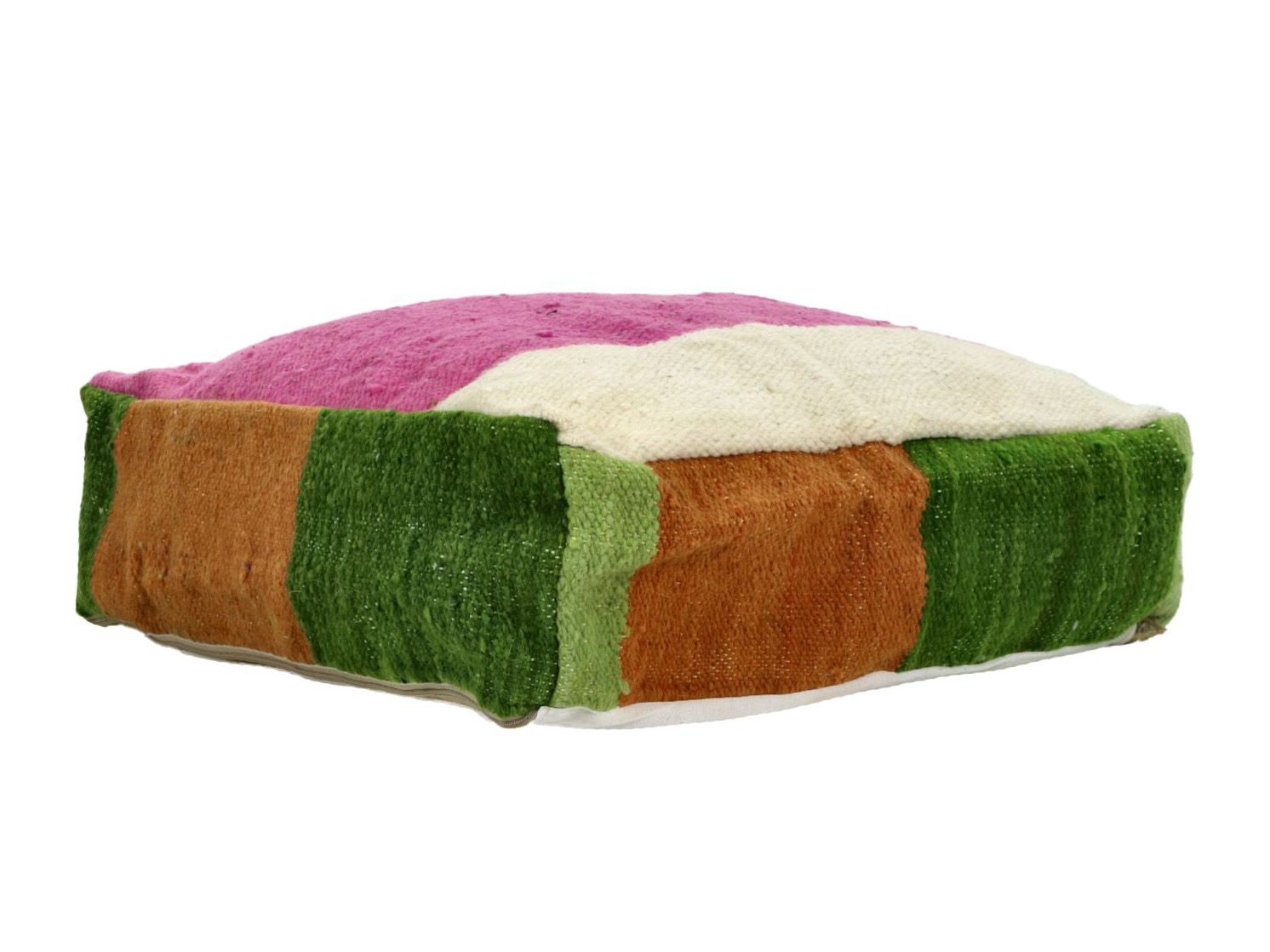 Poef HASSIRA - Olijfgroen