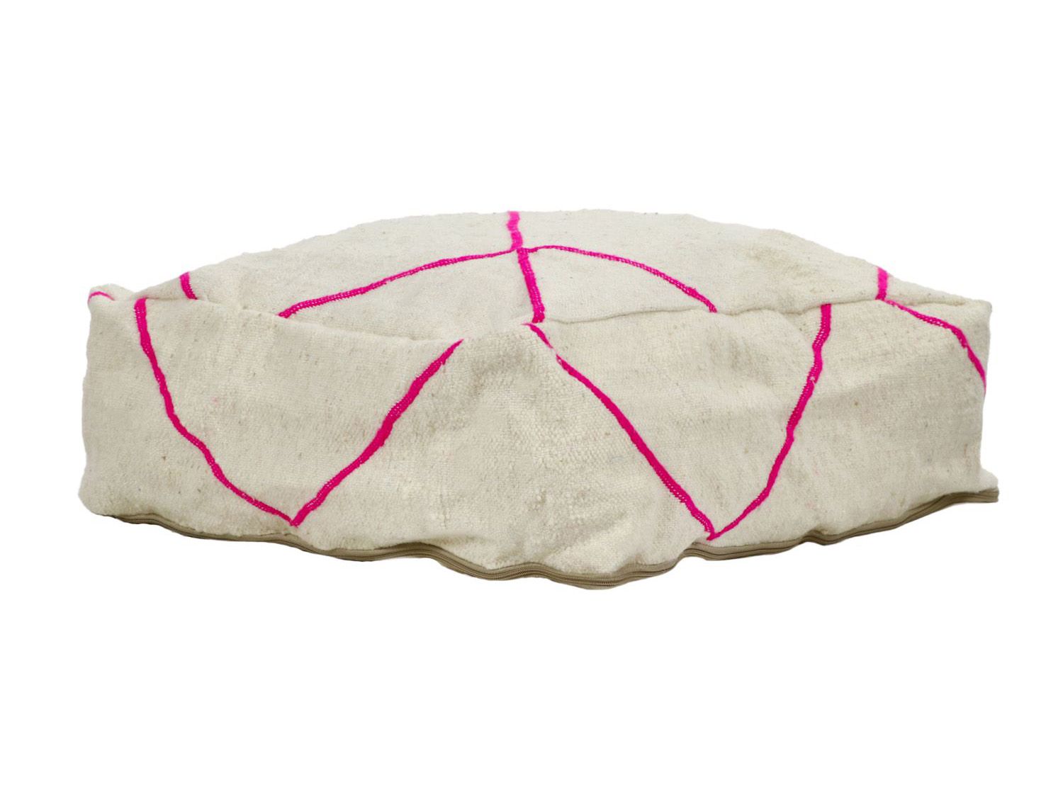 Poef KELIM - Fuchsia/Beige PMX 41001-FUC-10
