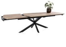 Uitschuifbare eetkamertafel PAVALON - Barnwood HEH 46784BRN