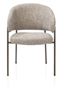 Armstoel GAVIN - Bruin HEH 48922-KOP