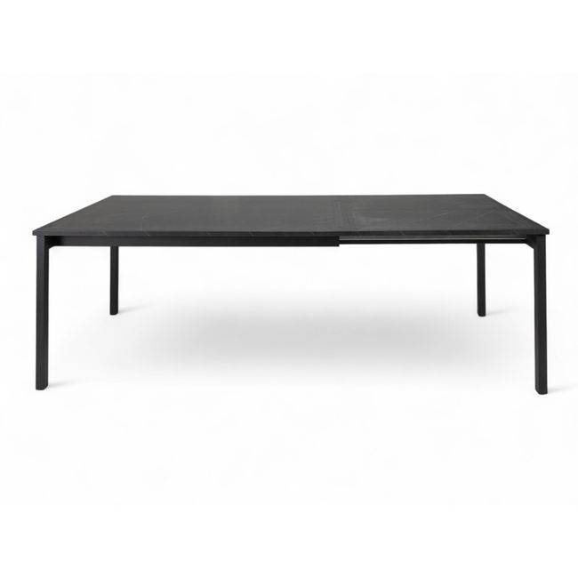 Uitschuifbare tafel CABRIO - Zwart Marmer