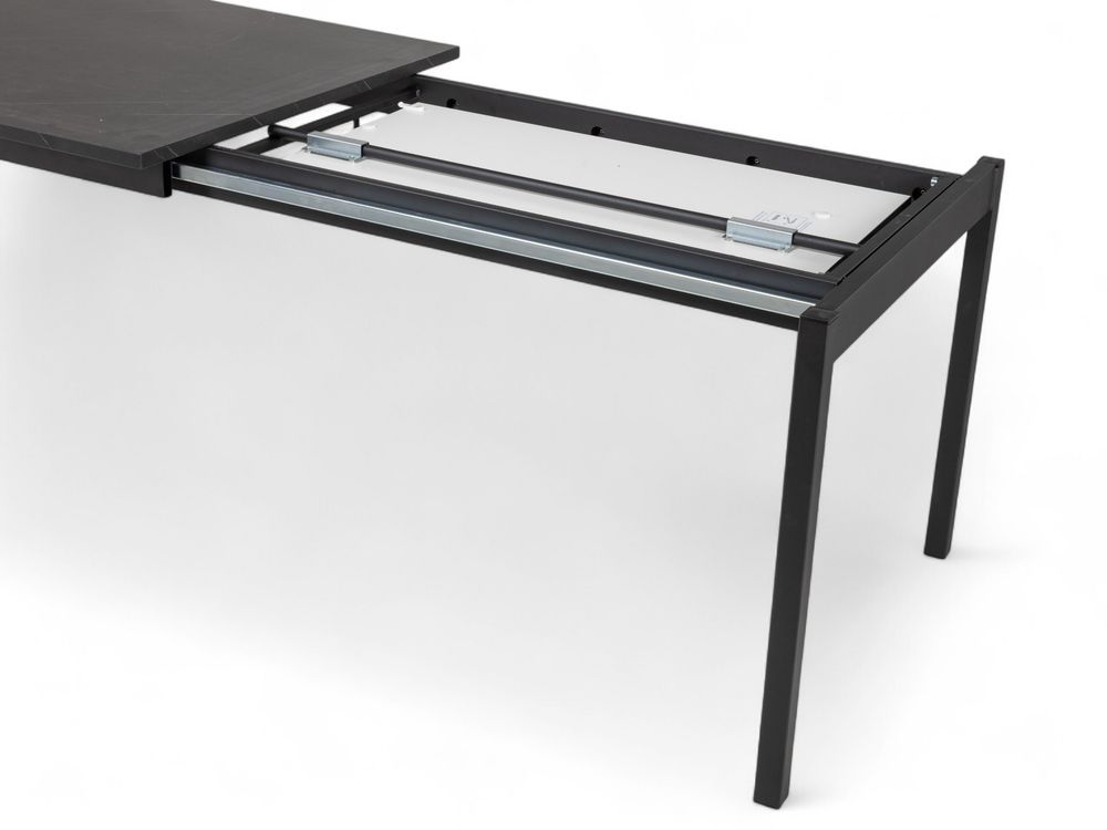 Uitschuifbare tafel CABRIO - Zwart Marmer PFT-242-000001-EP79HP06