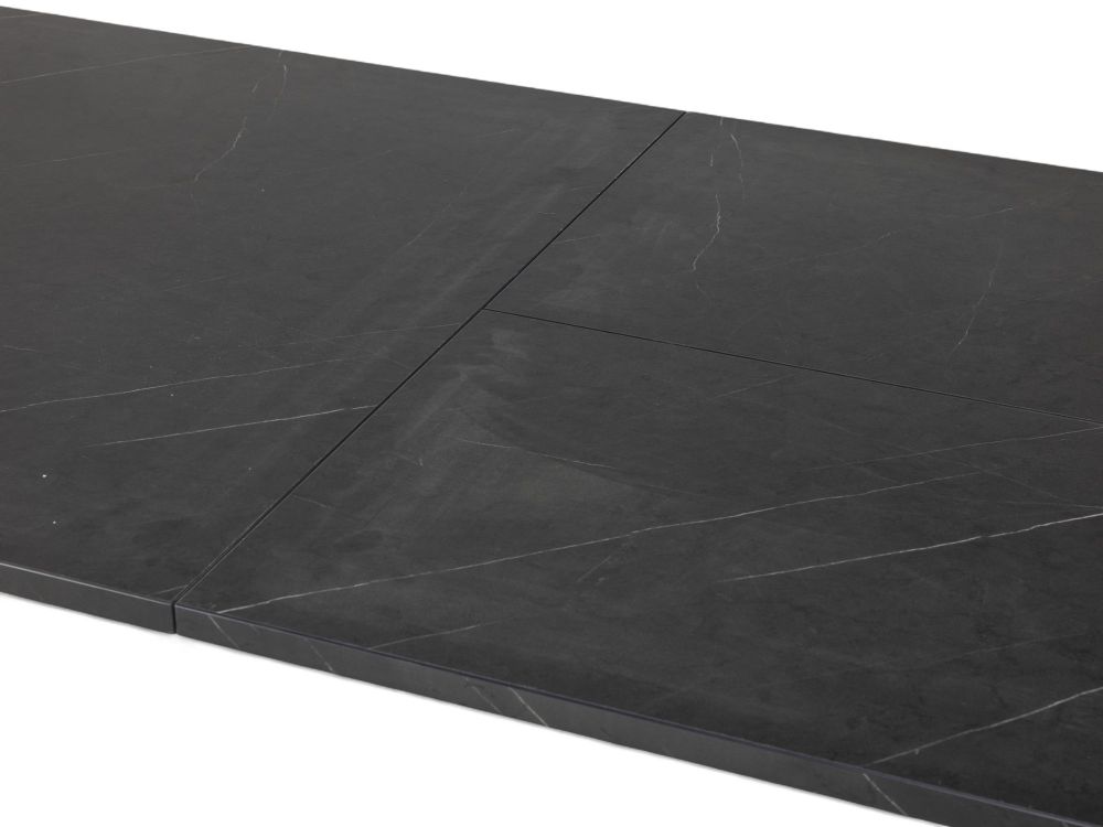 Uitschuifbare tafel CABRIO - Zwart Marmer PFT-242-000001-EP79HP06