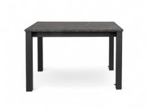 Uitschuifbare eetkamertafel VALENCIA - Zwart/Brons PFT-71-000001-HP07
