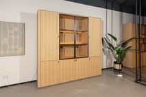 Vitrinekast EVORA - Eikfineer CRE-3-001-NAT