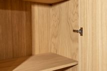 Vitrinekast EVORA - Eikfineer CRE-3-001-NAT