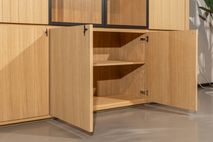 Vitrinekast EVORA - Eikfineer CRE-3-001-NAT
