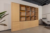 Vitrinekast EVORA - Eikfineer CRE-3-002-NAT