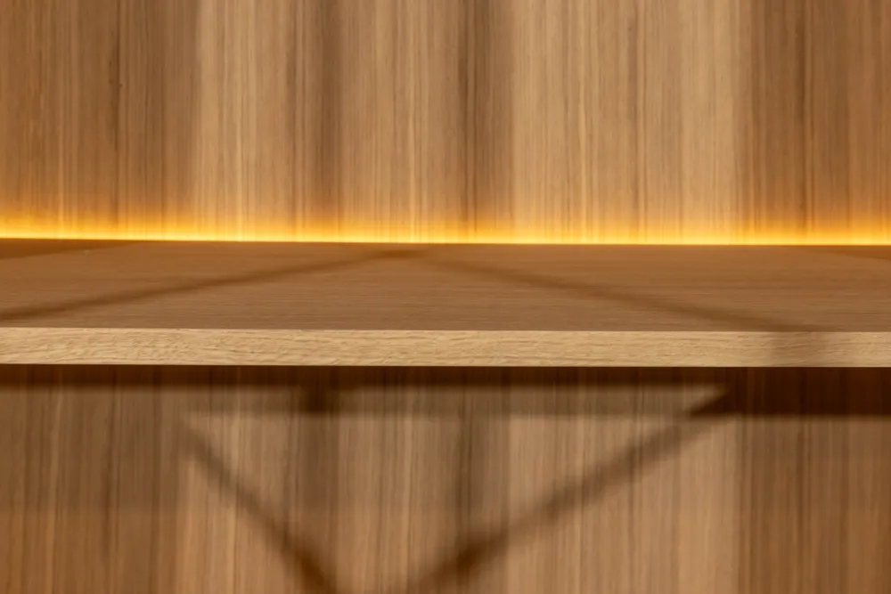 Vitrinekast EVORA - Eikfineer CRE-3-002-NAT