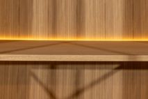 Vitrinekast EVORA - Eikfineer CRE-3-002-NAT