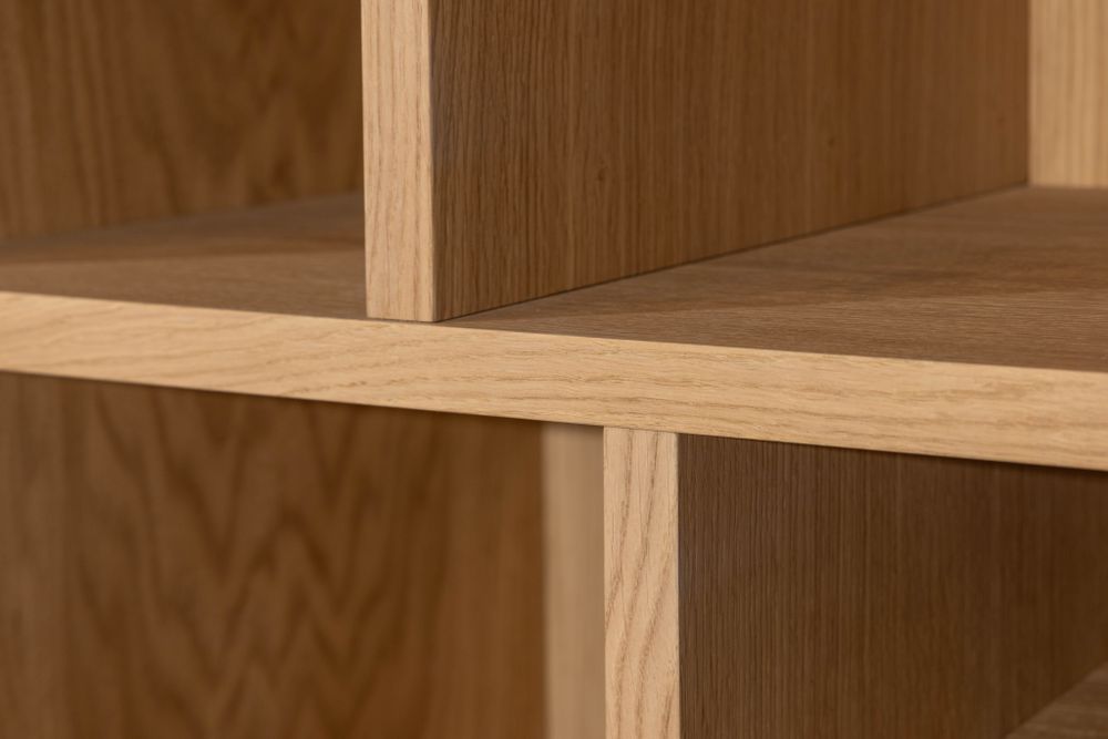 Vitrinekast EVORA - Eikfineer CRE-3-002-NAT