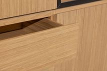 Vitrinekast EVORA - Eikfineer CRE-3-002-NAT