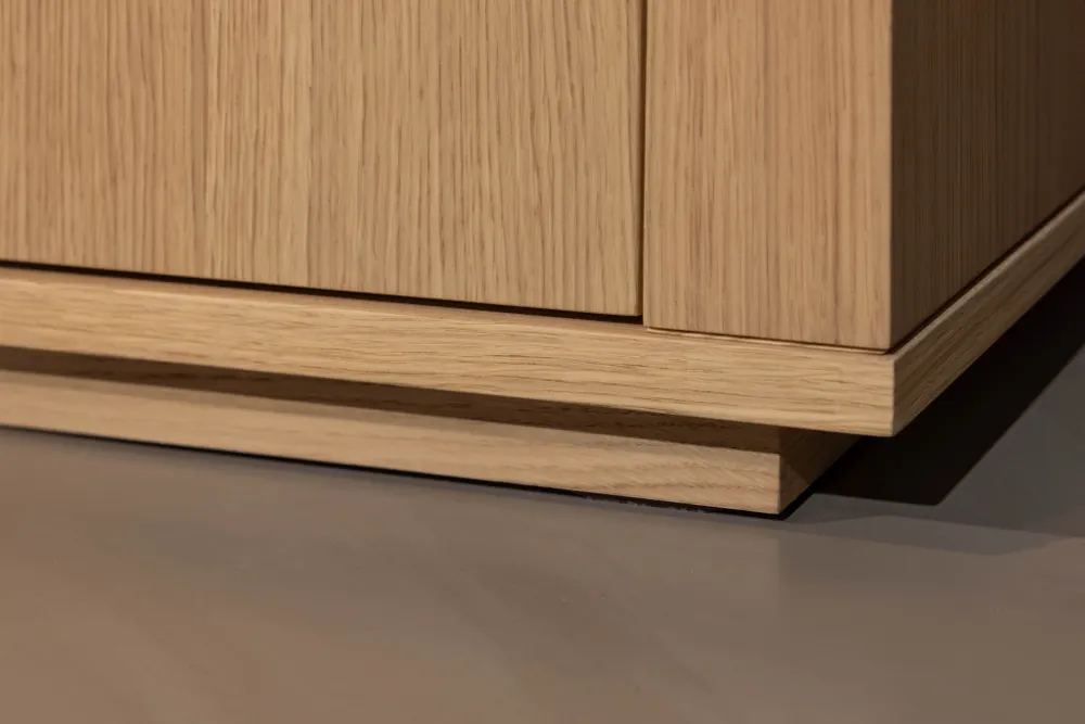 Vitrinekast EVORA - Eikfineer CRE-3-002-NAT