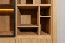 Vitrinekast EVORA - Eikfineer CRE-3-002-NAT