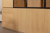 Vitrinekast EVORA - Eikfineer CRE-3-002-NAT