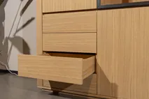 Vitrinekast EVORA - Eikfineer CRE-3-002-NAT