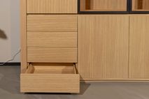 Vitrinekast EVORA - Eikfineer CRE-3-002-NAT