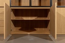 Vitrinekast EVORA - Eikfineer CRE-3-002-NAT