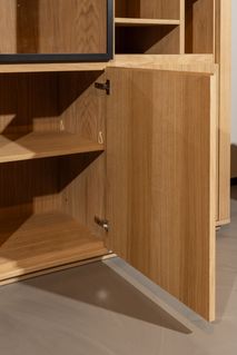 Vitrinekast EVORA - Eikfineer CRE-3-002-NAT