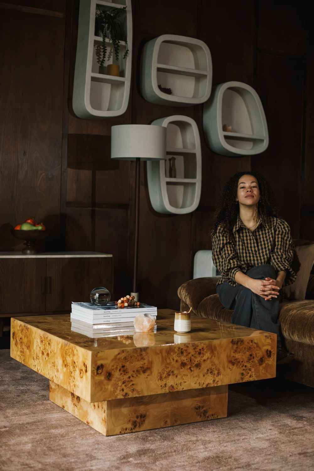 Salontafel QUINN - Wortelhoutfineer ZVR 1000618