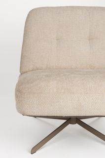 Draaibare fauteuil BENJAMIN - Crème ZVR 1000885
