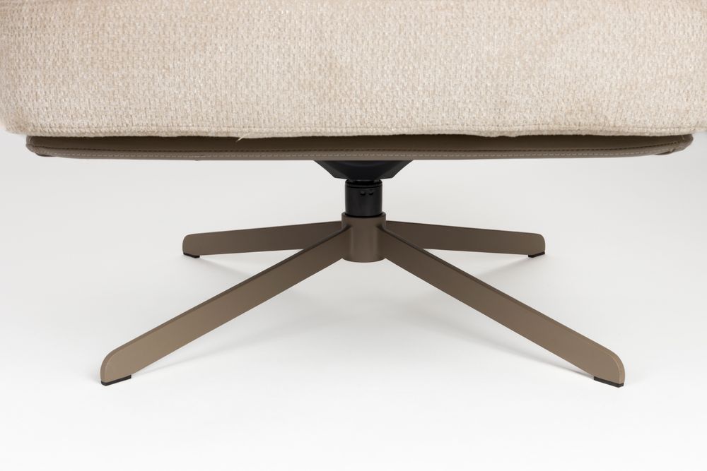 Draaibare fauteuil BENJAMIN - Crème ZVR 1000885