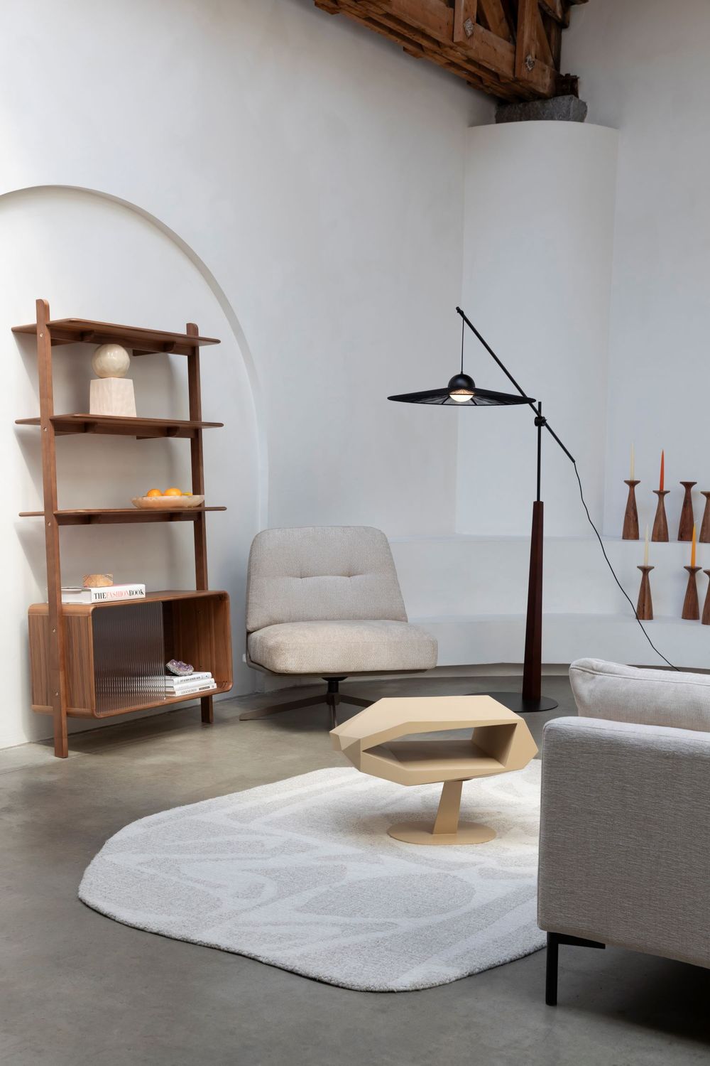 Draaibare fauteuil BENJAMIN - Crème ZVR 1000885