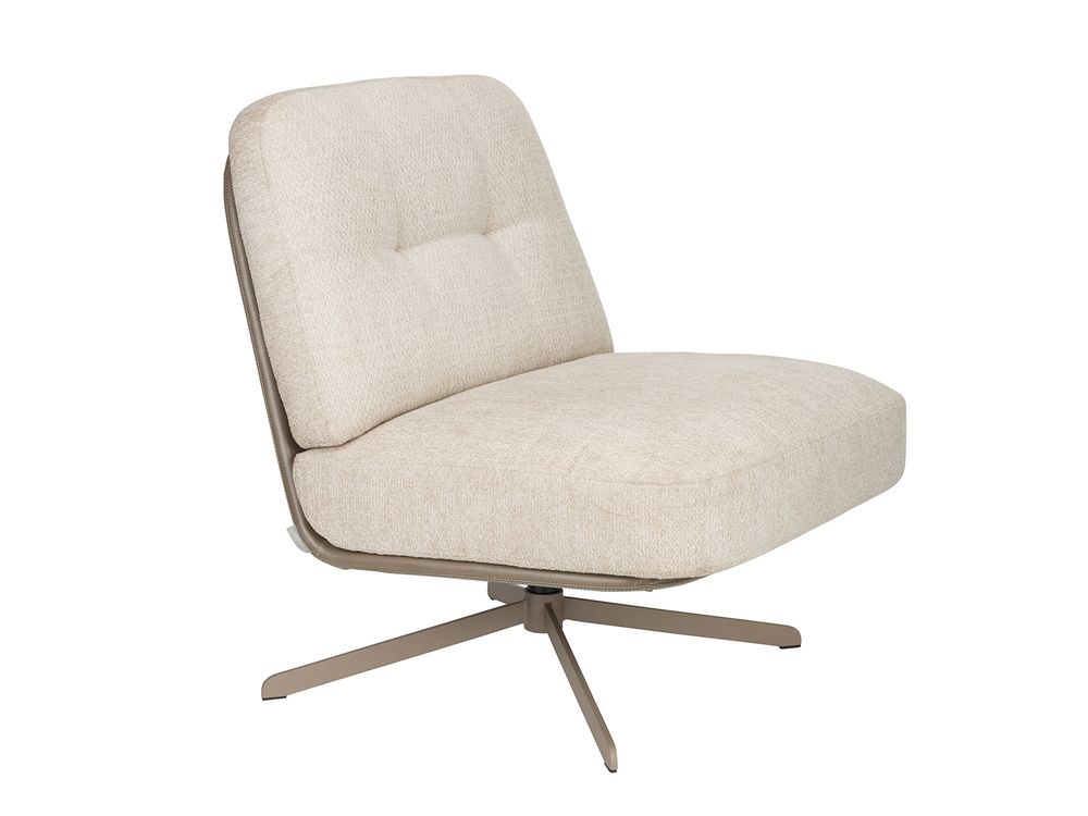 Draaibare fauteuil BENJAMIN - Crème ZVR 1000885