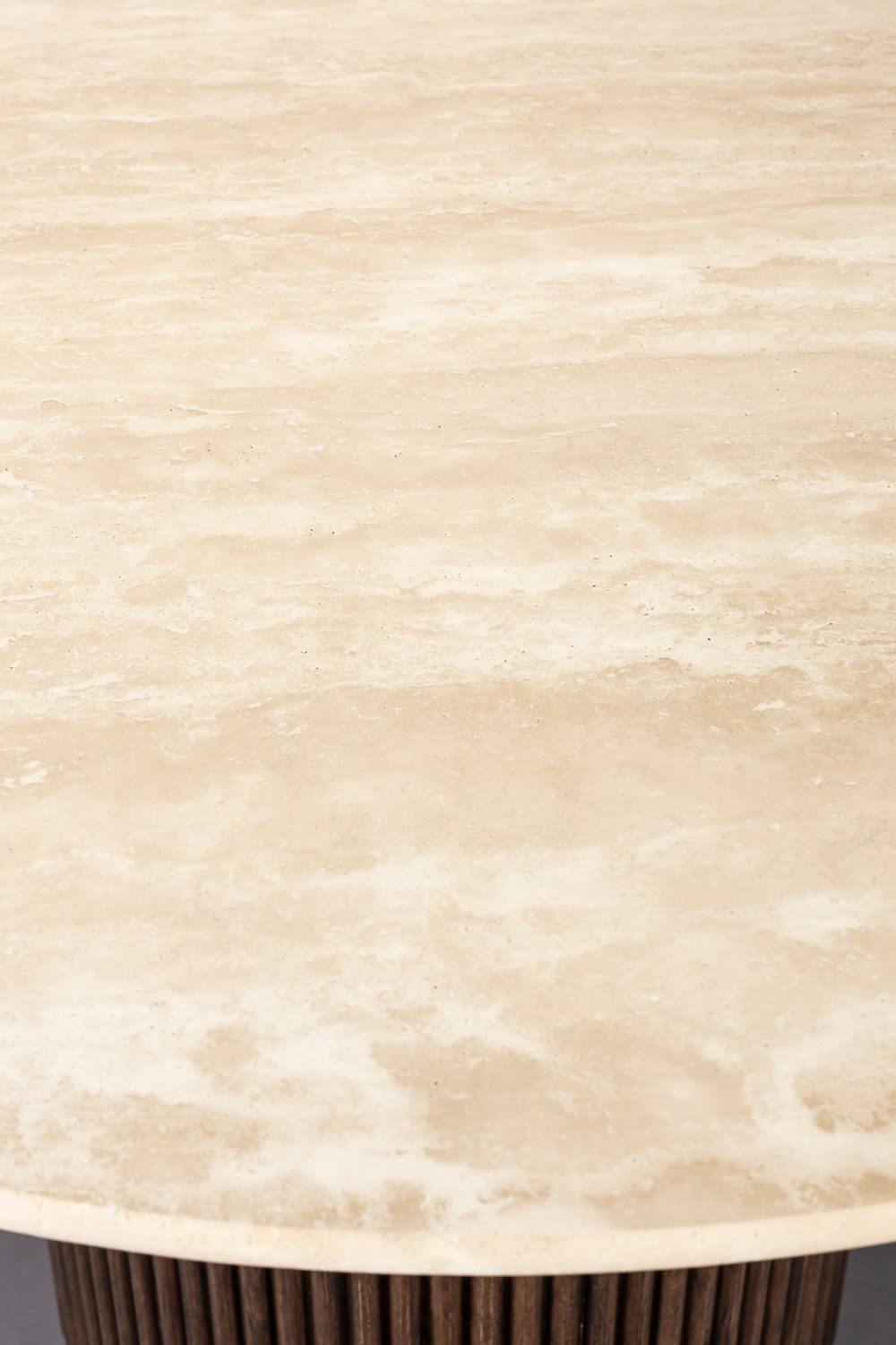 Eetkamertafel ARDA - Walnoot / Travertijn ZVR 1000101