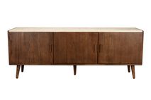 Dressoir ARDA - Walnoot / Travertijn ZVR 1000105