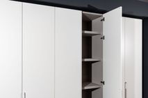 Draaideurkast ALFA - Matt bianco NVM-36-005-SETA