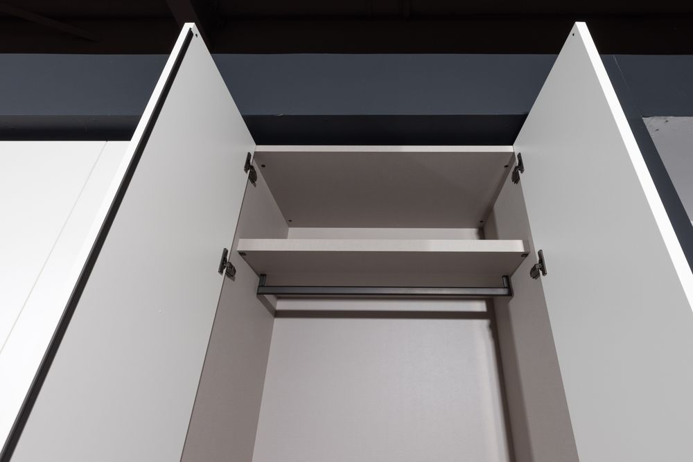 Draaideurkast ALFA - Matt bianco NVM-36-005-SETA