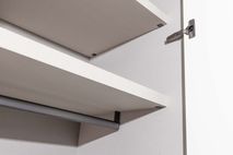 Draaideurkast ALFA - Matt bianco NVM-36-005-SETA