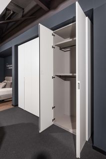 Draaideurkast ALFA - Matt bianco NVM-36-005-SETA