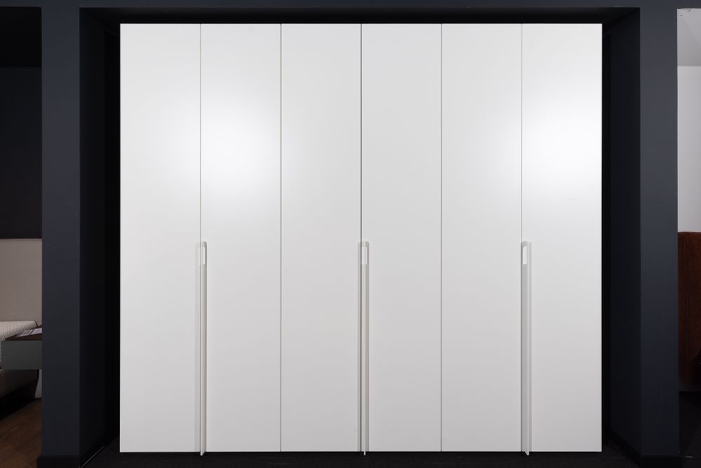 Draaideurkast ALFA - Matt bianco NVM-36-005-SETA