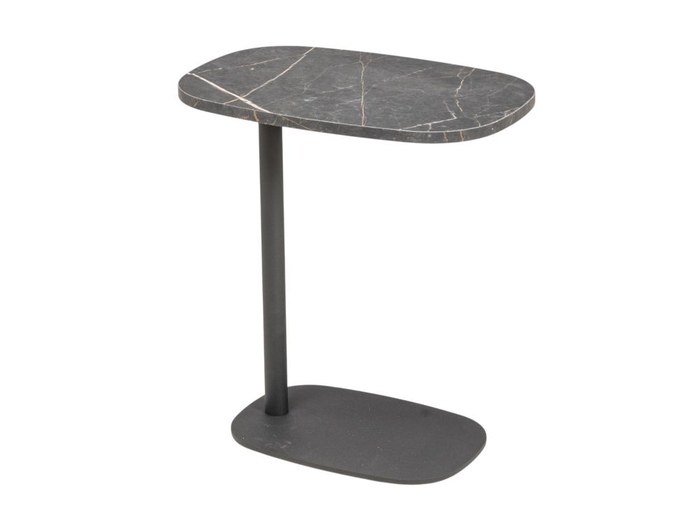 Bijzettafel CUP - Antraciet/Marmer PFT-278-000001-EP79HP07