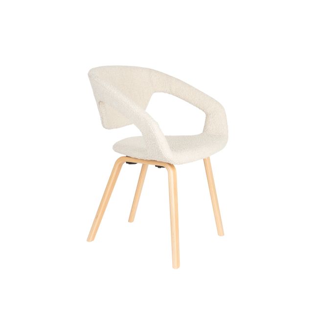 Armstoel FLEXBACK - Beige Bouclé